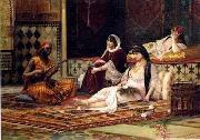 unknow artist, Arab or Arabic people and life. Orientalism oil paintings 158